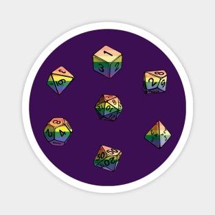 Pride Dice Set: Gay LGBTQ Magnet